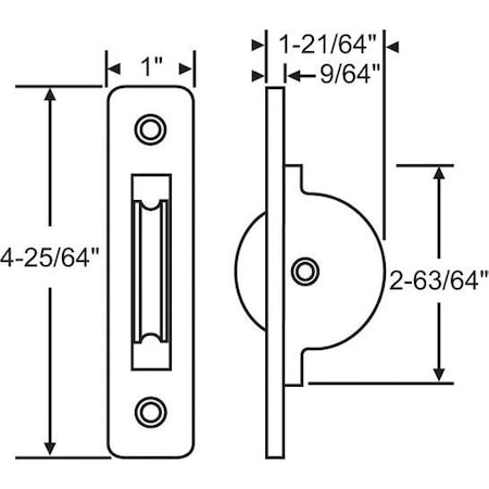 Strybuc Mighton Brass Steel Pulleys 96-MT5